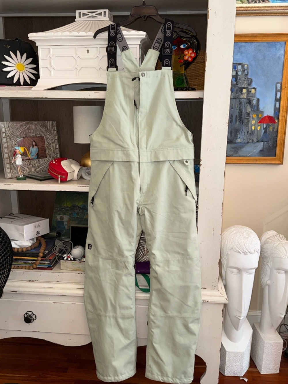 Airblaster glacier series Large L Hot bibs ski matcha green flaw - Picture 8 of 14